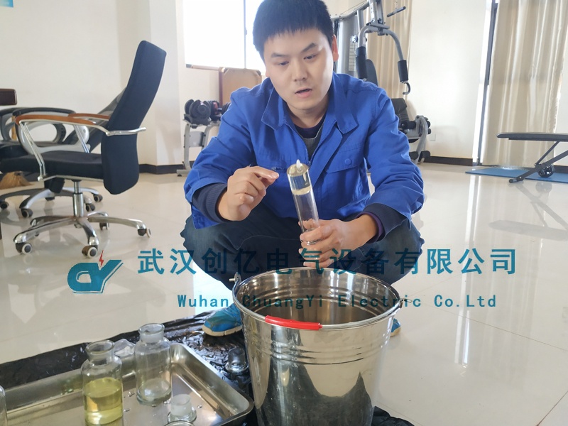 創(chuàng)億電氣應邀為三峽風電調試一批油氣測試設備