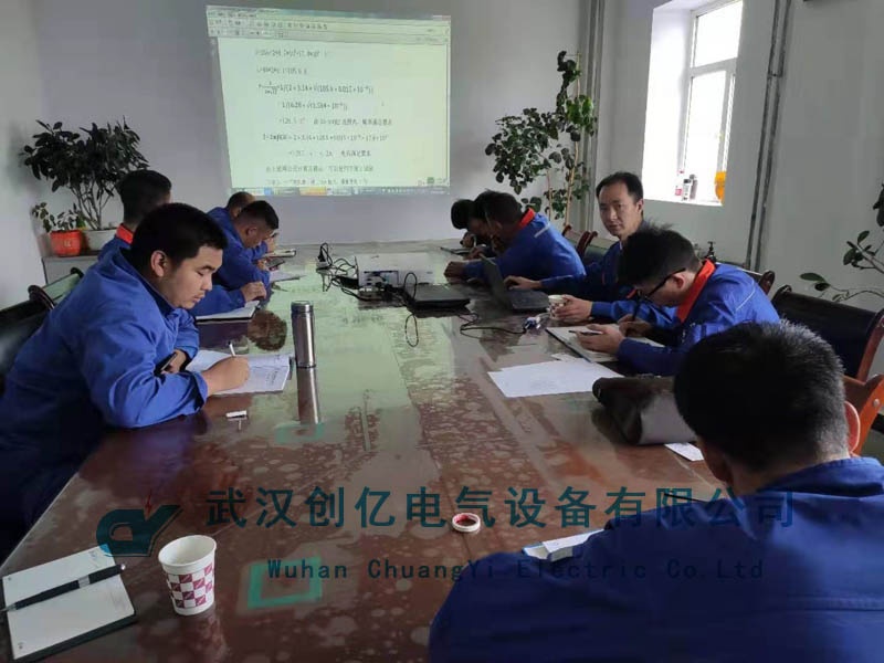 創(chuàng)億電氣為青海客戶提供調試服務