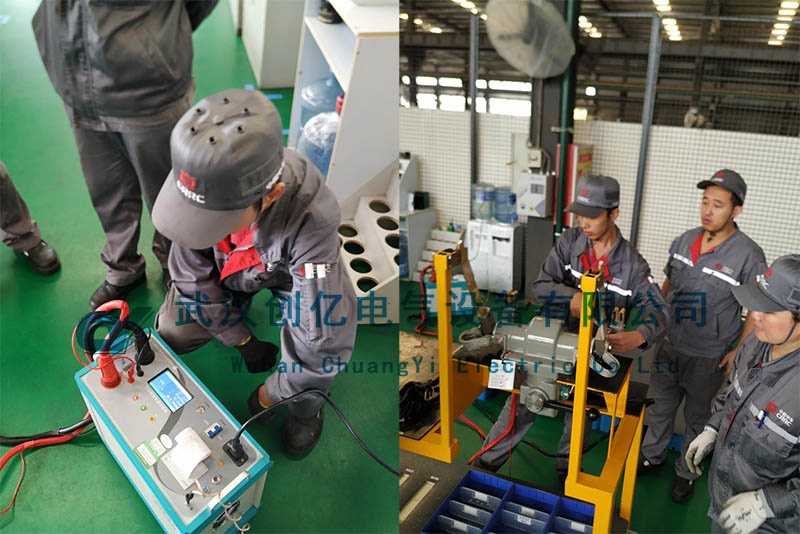 創(chuàng)億電氣前往中車唐山分公司調試智能回路